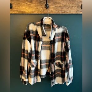 Fleece Plaid Shacket